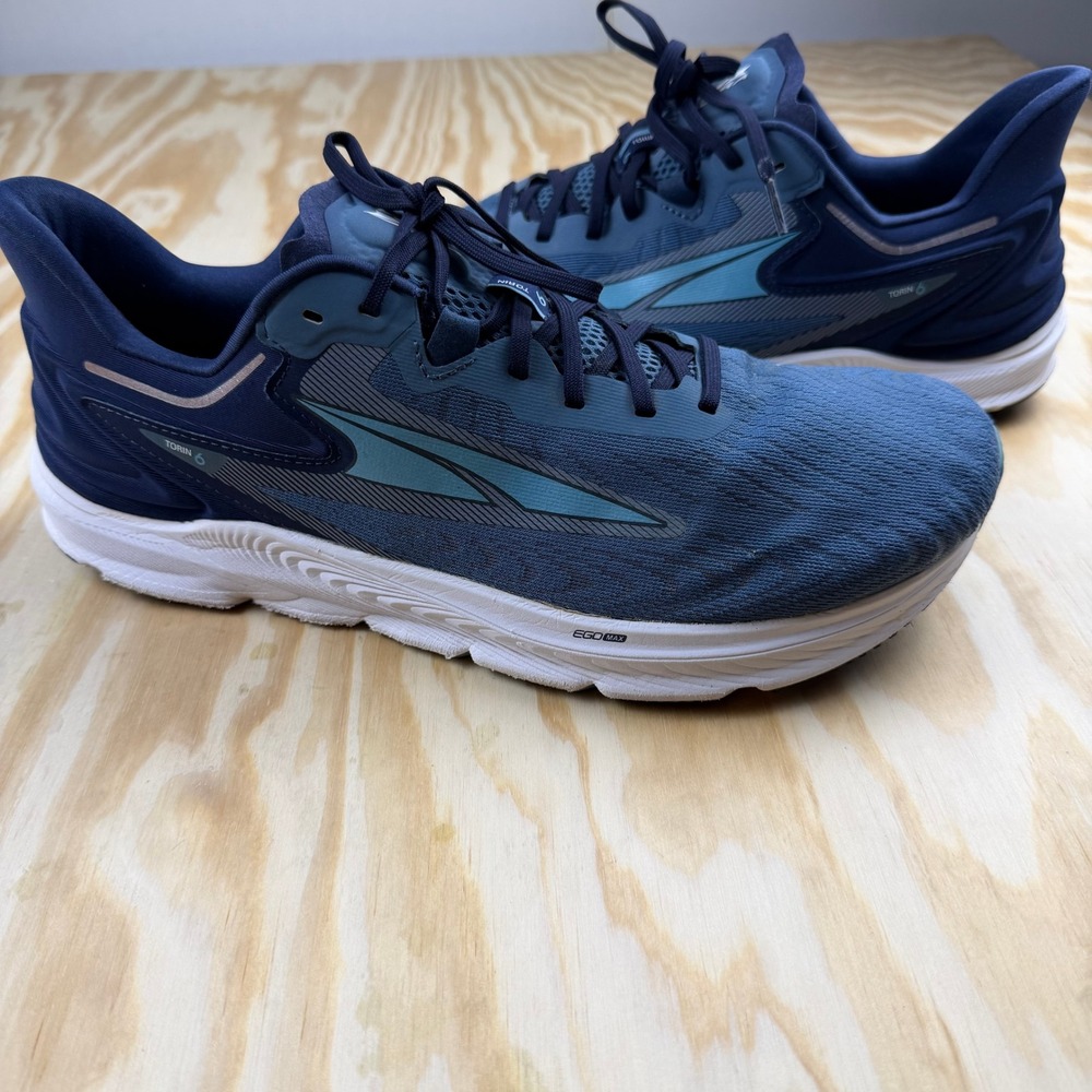 Altra Torin 6 Mens Running Shoes Blue Navy AL0A7R6T419 Size 13